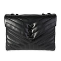 Saint Laurent Loulou Shoulder Bag in Black