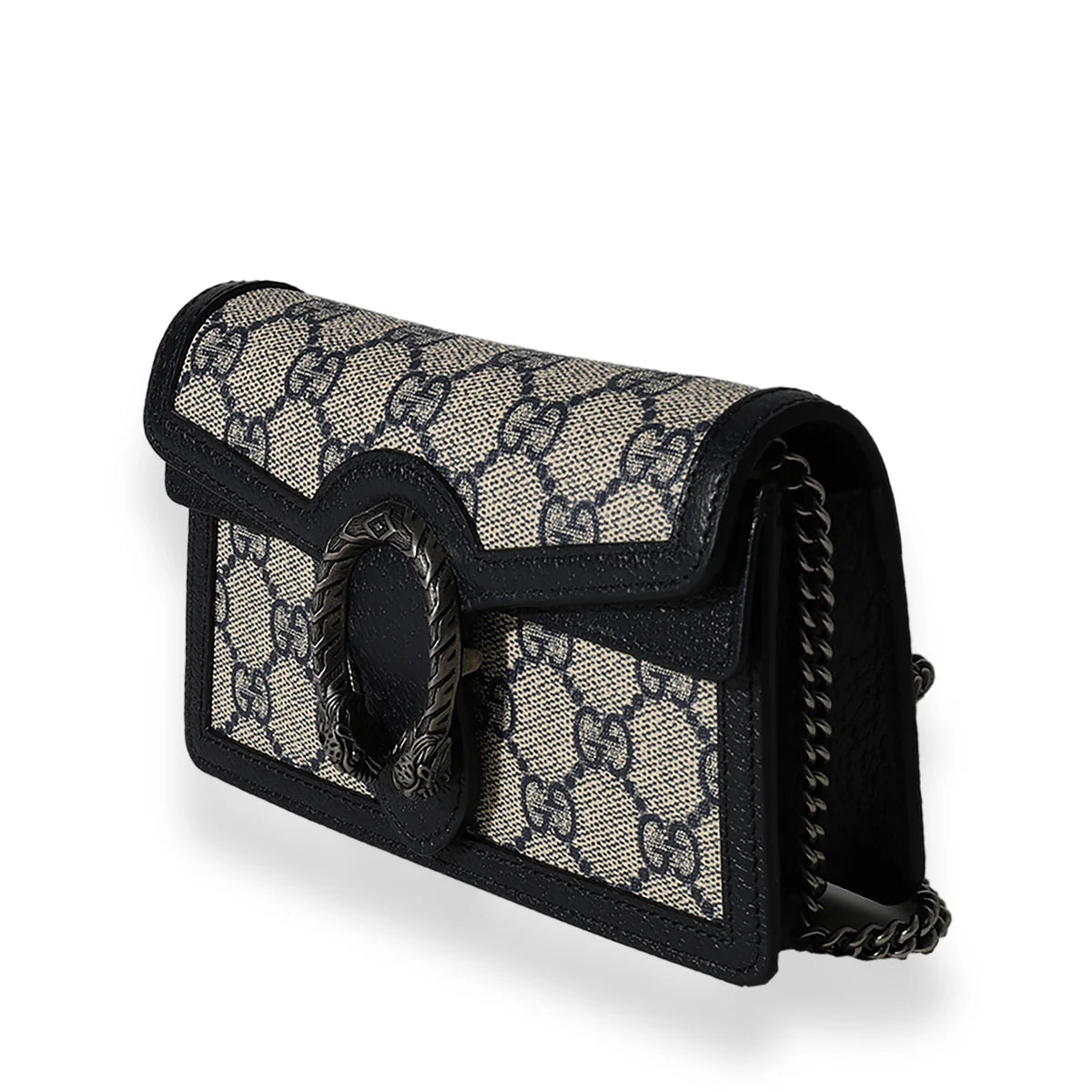 Gucci Dionysus GG Super Mini Bag in Beige and Blue