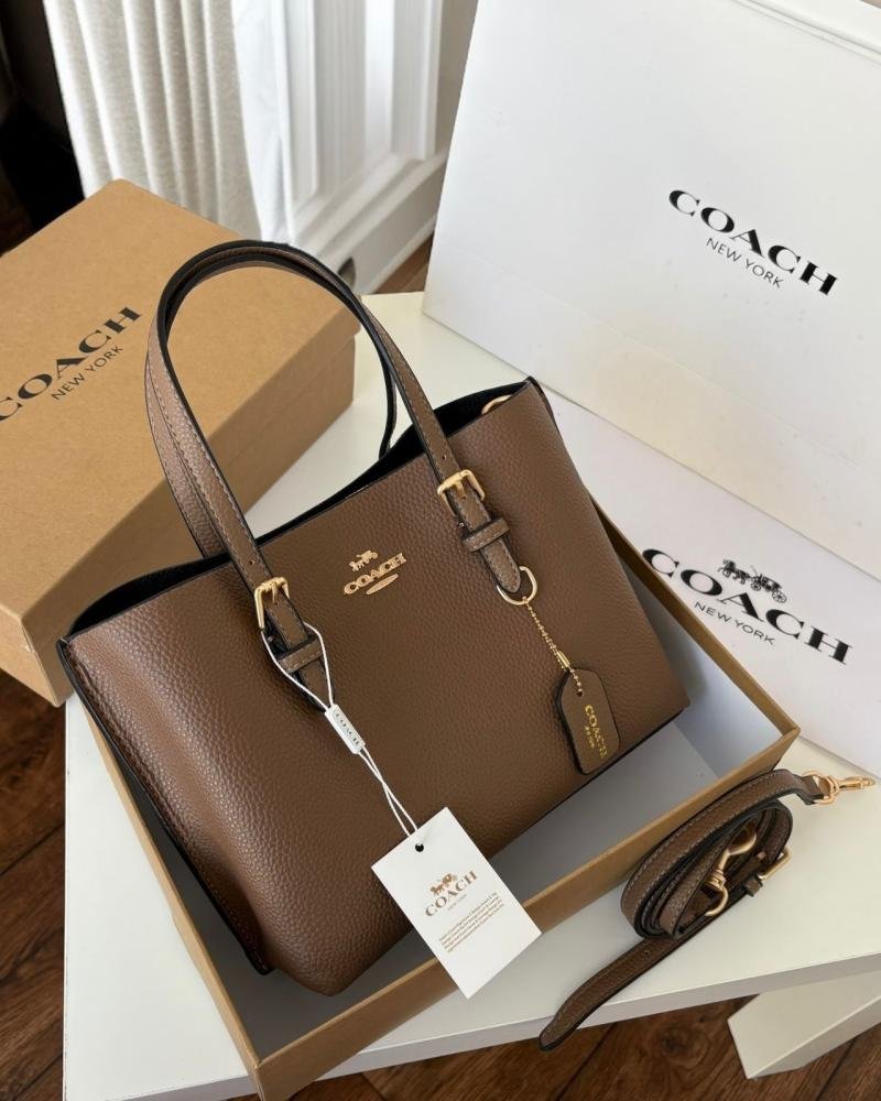 Coach Mollie Tote Bag 25 in Apricot