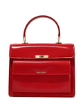 Marc Jacobs Uptown Leather Shoulder Bag in Red