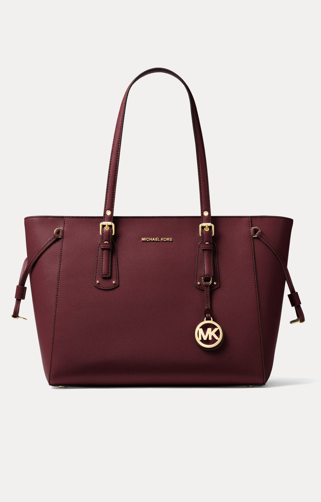 Michael Kors Voyager Tote Bag in Burgundy