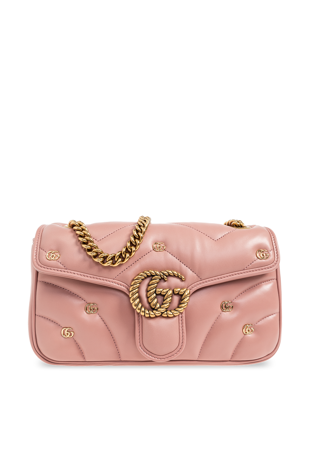 Gucci GG Marmont Shoulder Bag in Pink