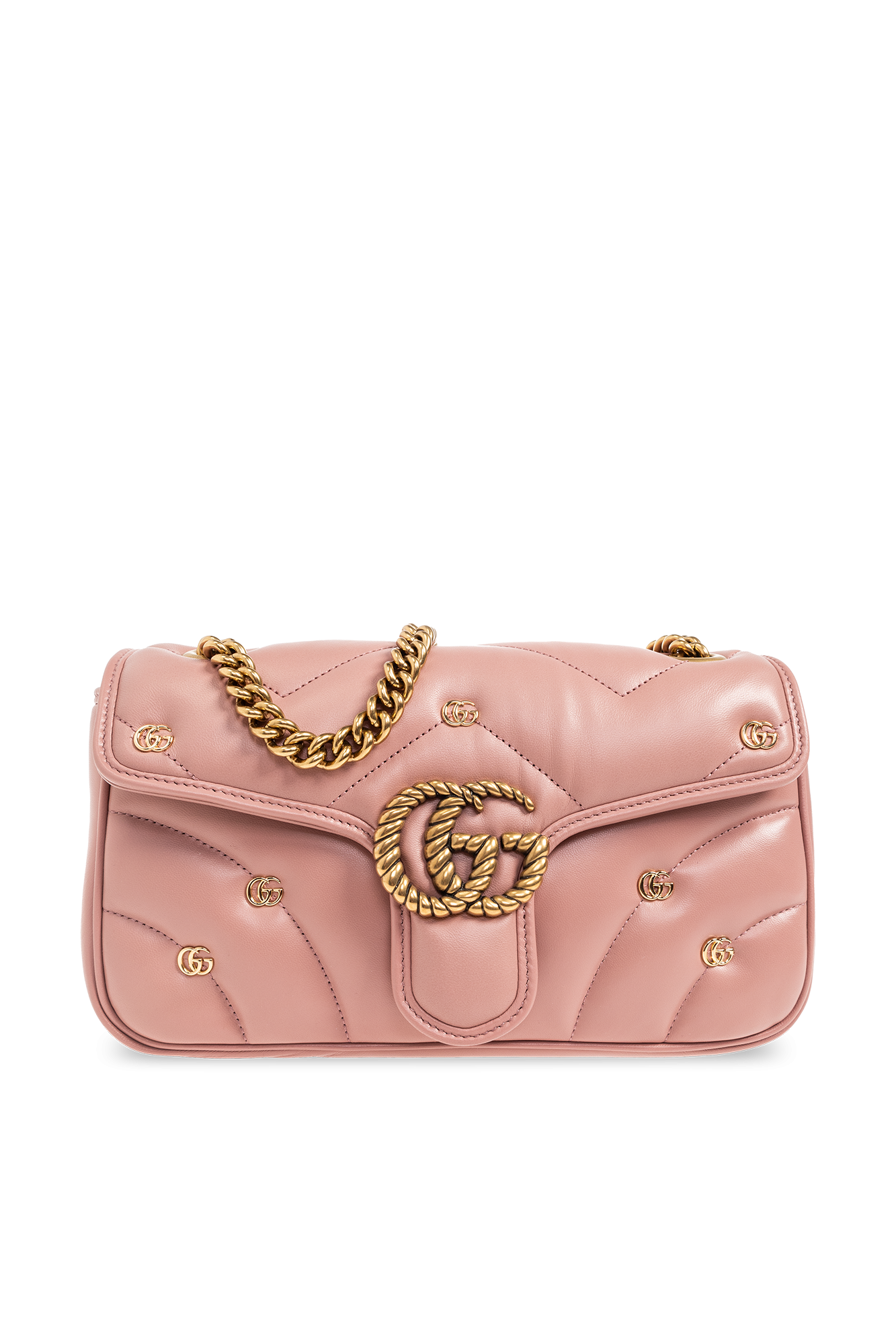 Gucci GG Marmont Shoulder Bag in Pink