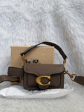 Coach Tabby 12 Top-Handle Bag in Brown