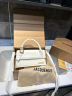 Jacquemus Le Chiquito Long Handbag in White