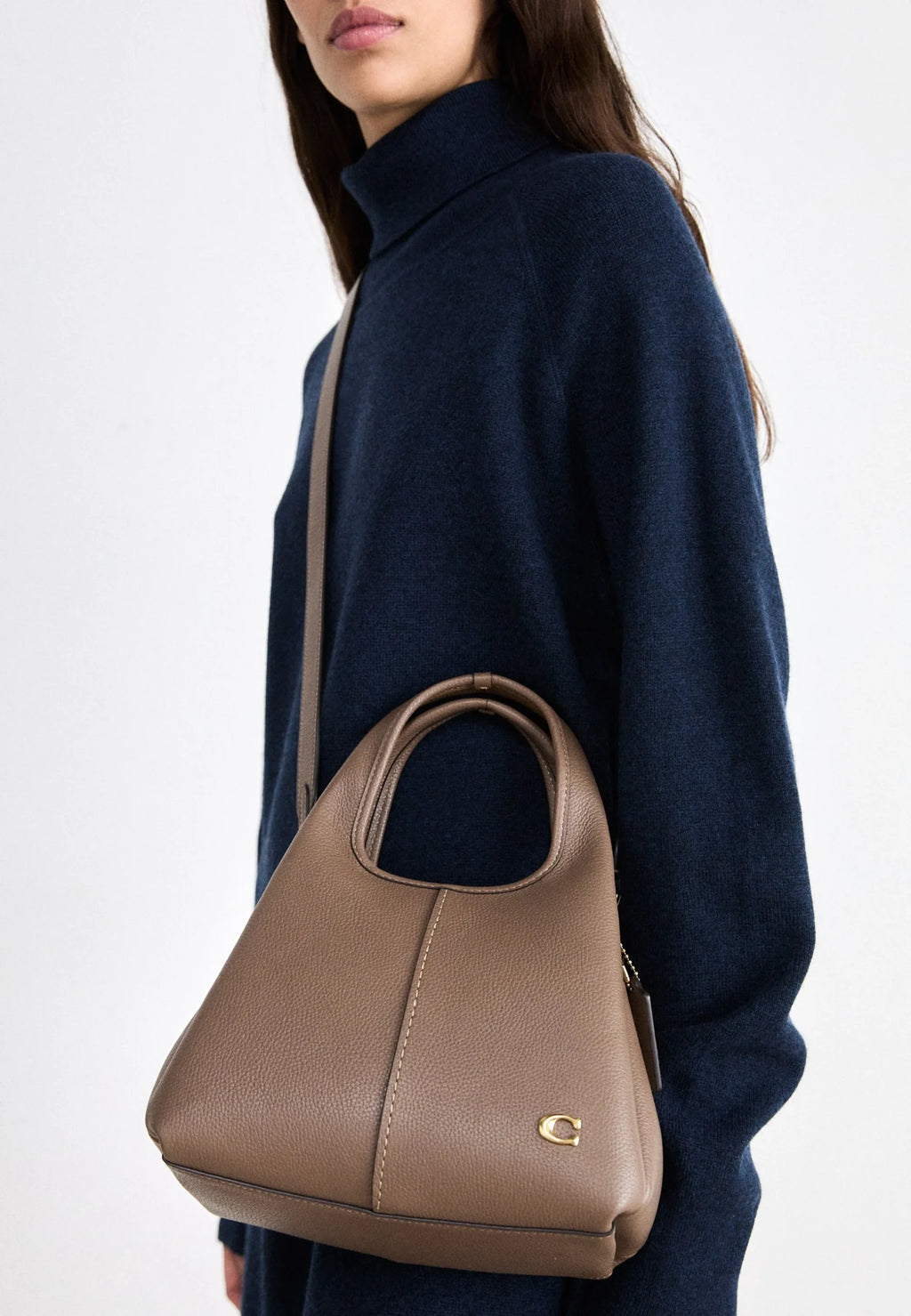 Coach Lana 23 Shoulder Bag in Beige