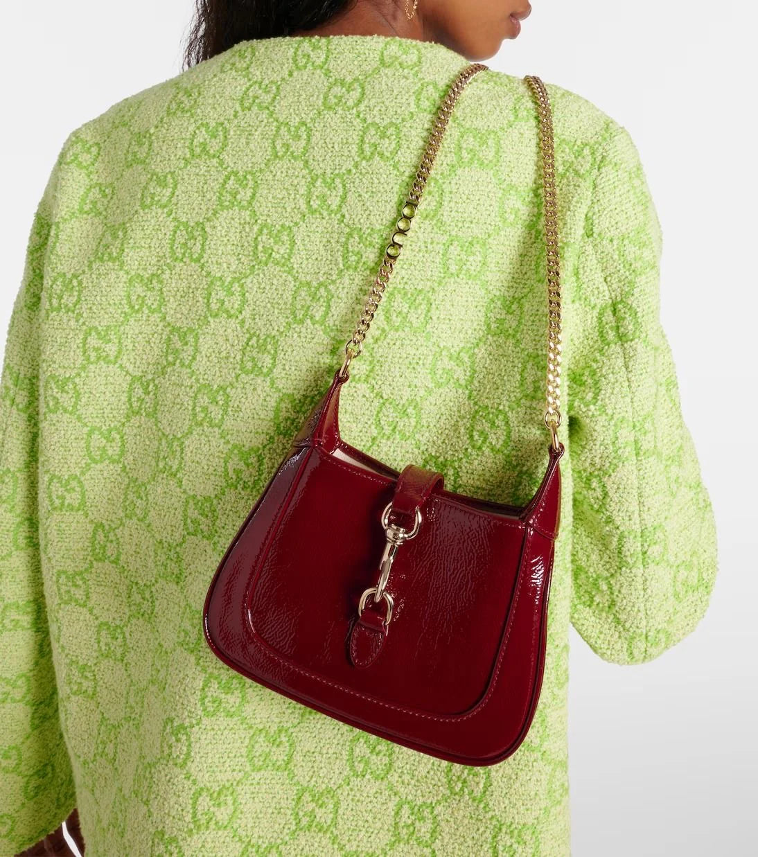 Gucci Jackie Notte Mini Bag in Red
