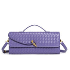 Bottega Veneta Andiamo Clutch Bag in Blue