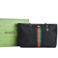 Gucci Ophidia GG Tote Bag in Black
