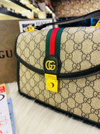 Gucci Beige GG Queen Margaret Top Handle Bag -260