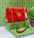 Gucci GG Marmont Shoulder Bag in Red -421