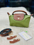 Longchamp Tote Crossbody Bag Xs Mini Green -439