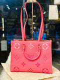 Louis Vuitton LV Onthego MM Pink Medium -257