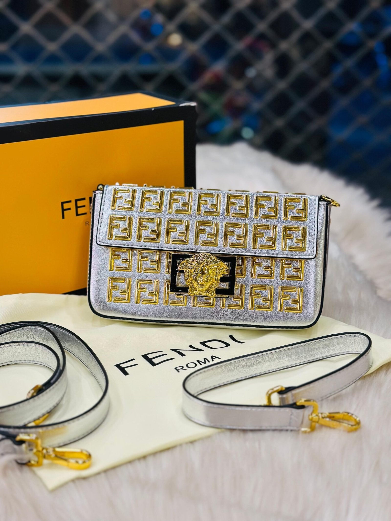 FENDI VERSACE LADIES HANDBAG-325