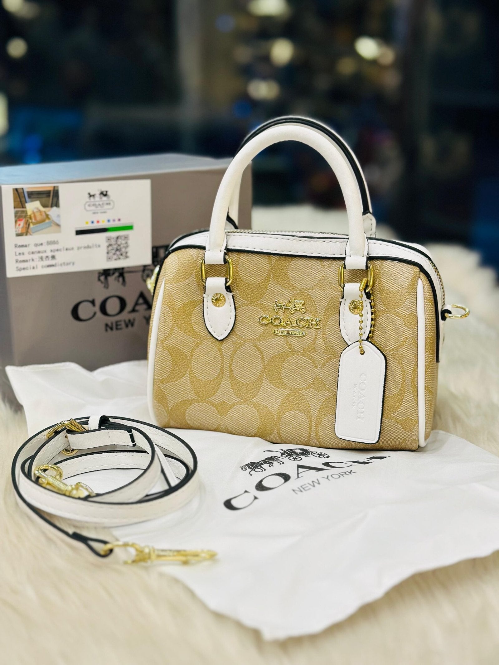 Coach Rowan Satchel Bag -240