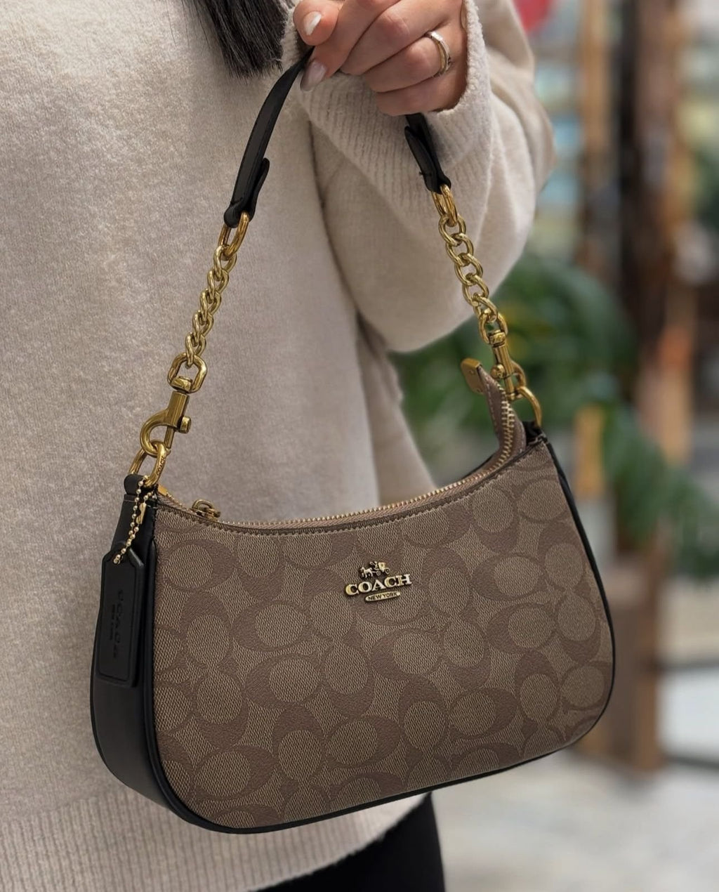 COACH Teri Shoulder Bag In Signature -313