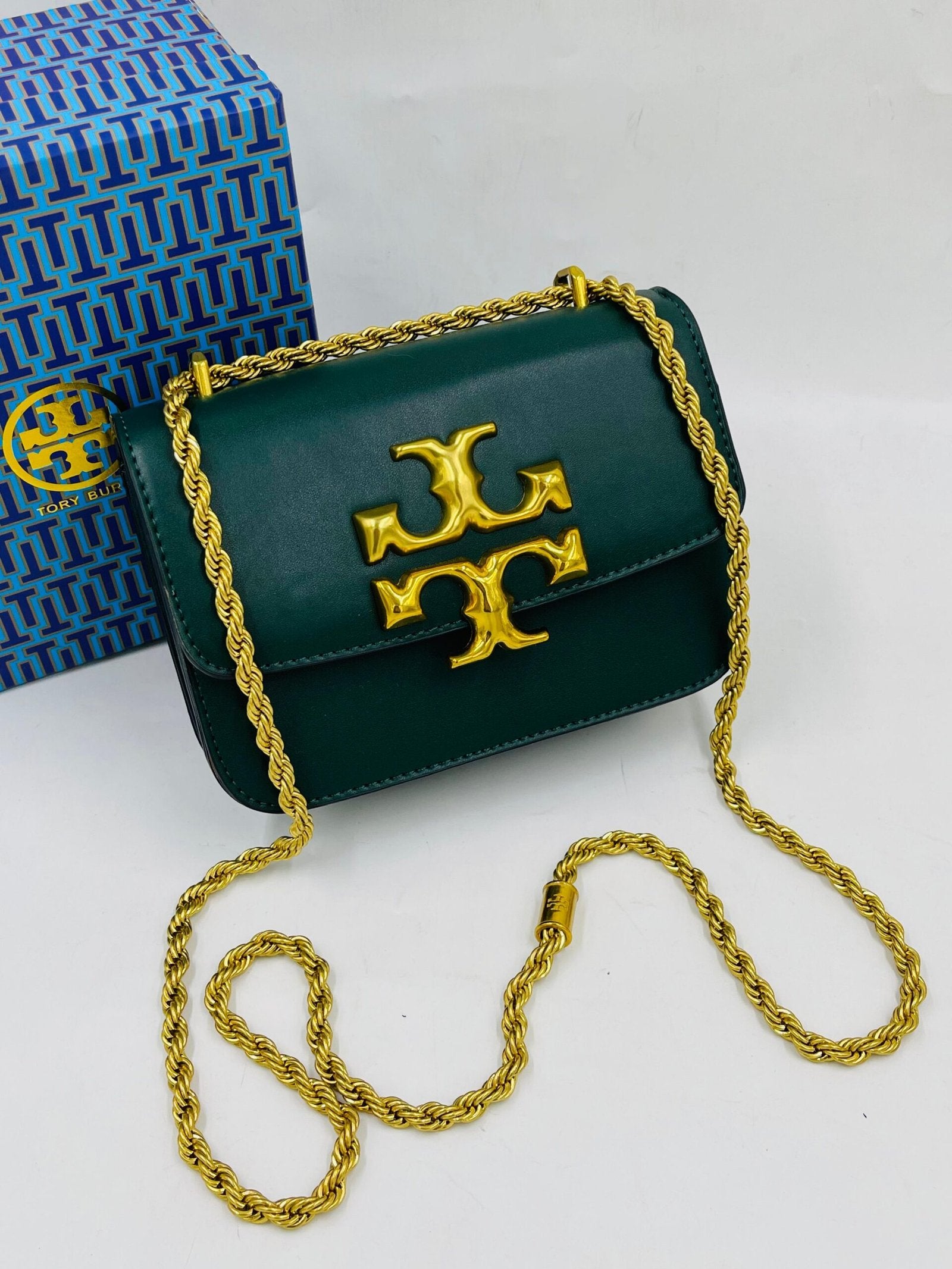 Tory Burch Eleanor Crossbody Bag Green  -216