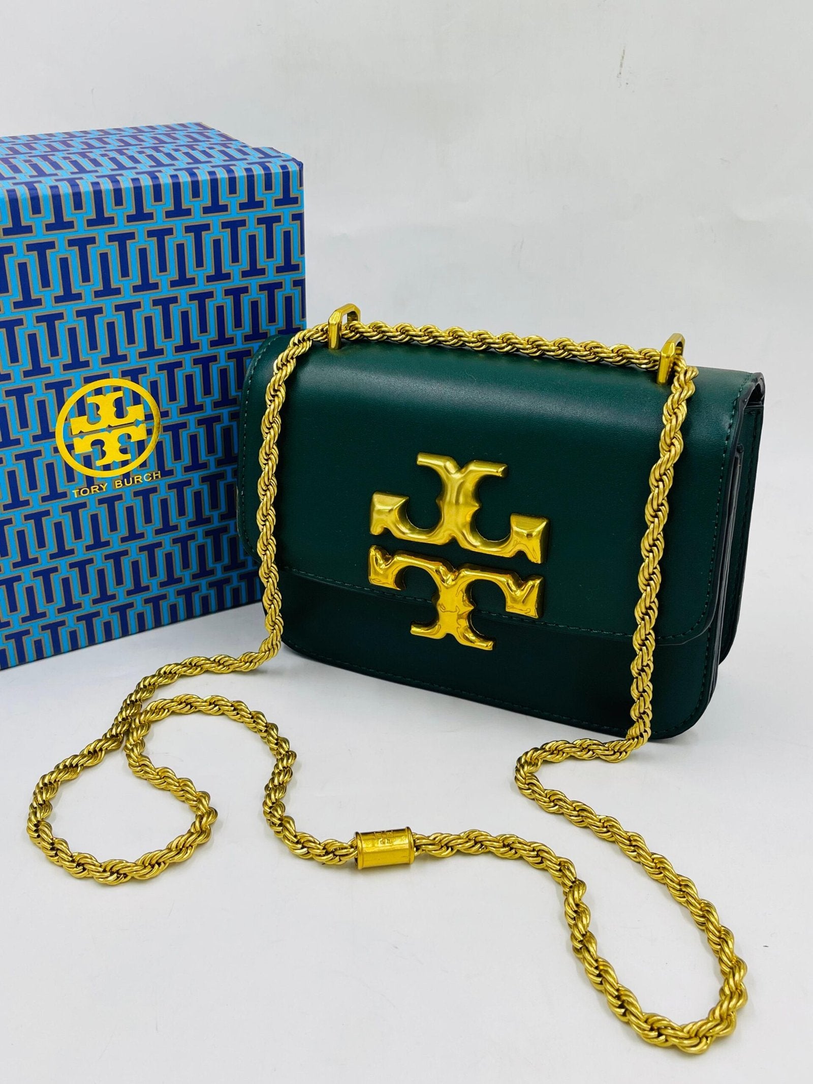 Tory Burch Eleanor Crossbody Bag Green  -216
