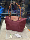 Longchamp Red Nylon Le Pliage Tote -221