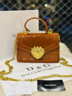 Chic Heart Lock Crossbody Bag - Stylish Women's Small Messenger Bag -364