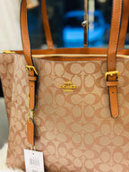 Coach Mollie Tote Bag In Signature Canvas Large 352
