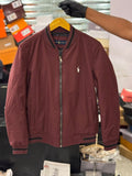Polo Ralph Lauren Burgundy Bomber Jacket 145