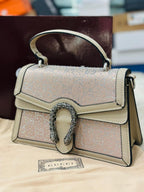 Gucci Dionysus Bag in Beige Leather