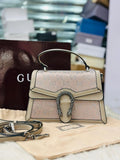 Gucci Dionysus Bag in Beige Leather