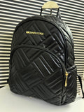 Michael Kors Leather Backpack in Black.