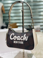 Coach Teri Bag In Signature Canvas with Coach Graphic