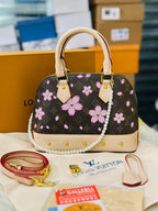 Louis Vuitton x Takashi Murakami Cherry Blossom Alma BB Bag