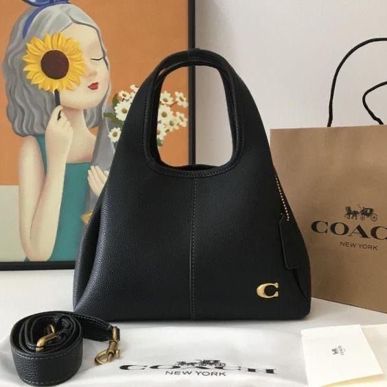 Black Coach Lana 23 Shoulder Bag