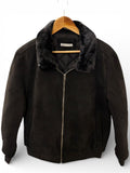 Zara faux leather bomber jacket 163
