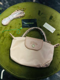 Longchamp Le Pliage Pouch Beige