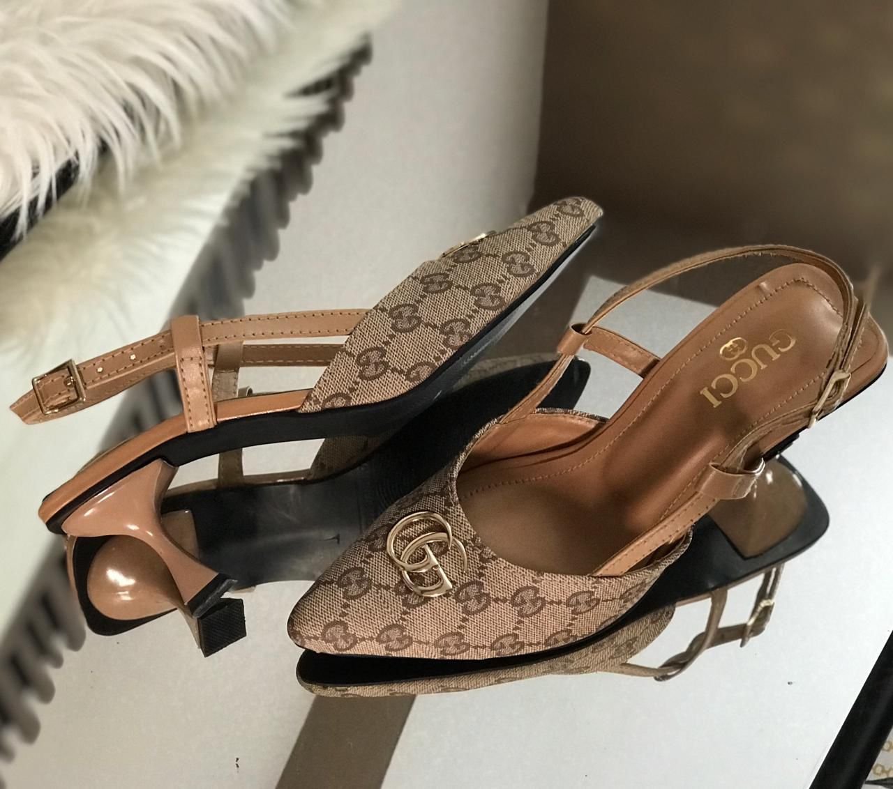 Gucci Slingback Heels