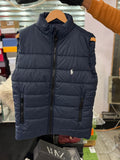 Polo Sleeveless Dark Blue Puffer Jacket