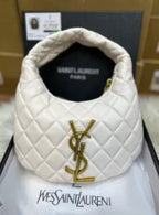 Saint Laurent Top-Handle Bag in White