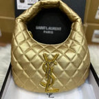Saint Laurent Top-Handle Bag in Gold