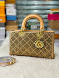 Lady Dior Bag in Gold