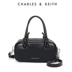 Charles &amp; Keith Knotted-Handle Bag in Black