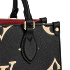 Louis Vuitton PM (small) Tote Bag in Black