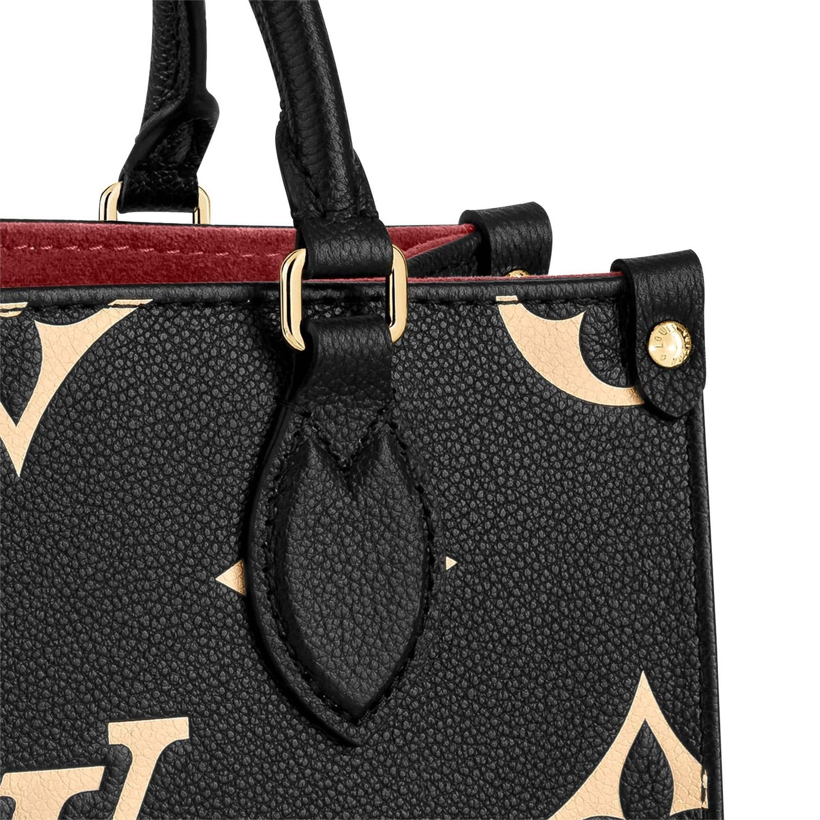 Louis Vuitton PM (small) Tote Bag in Black