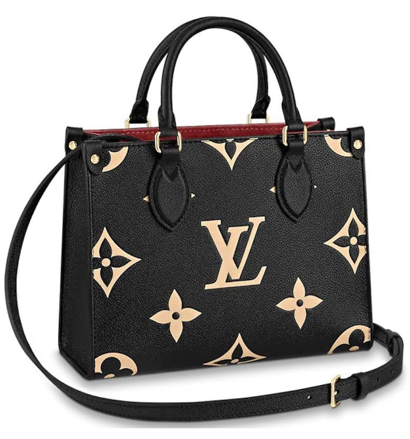 Louis Vuitton PM (small) Tote Bag in Black