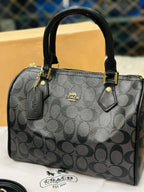 Coach Rowan Satchel in Black