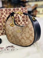 Coach Jonie Bag in Brown &amp; Black