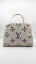 Louis Vuitton Petit Handbag in Bicolour Monogram