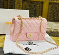 Chanel Jumbo Classic Flap Bag in Powder Pink
