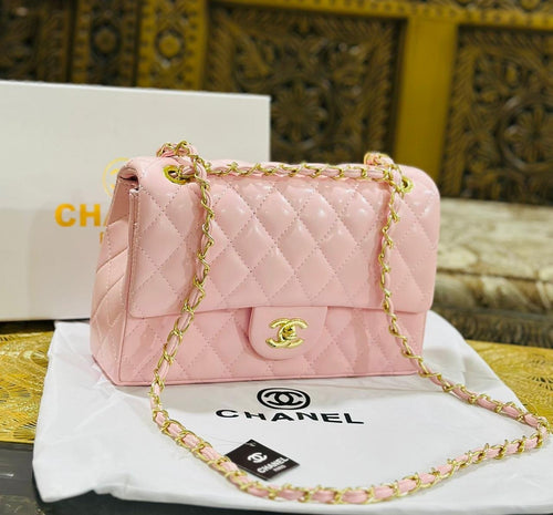 Chanel Jumbo Classic Flap Bag in Powder Pink