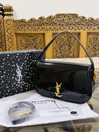 Saint Laurent Top Handle Bag in Black