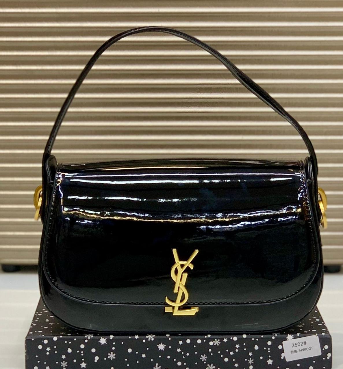 Saint Laurent Top Handle Bag in Black